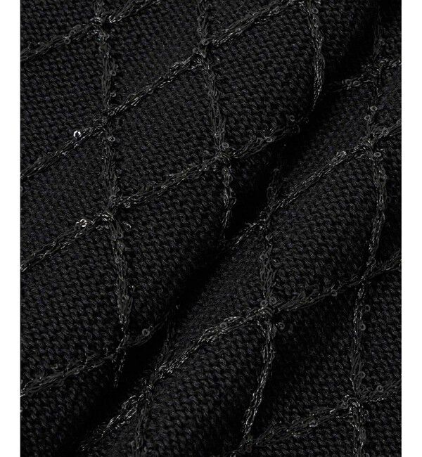 LOULOU WILLOUGHBY「【LOULOU WILLOUGHBY】シークインエンブロイダリーカーディガン」|カーディガン|