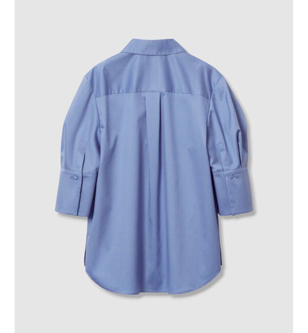 allureville「コットン混ストレッチブロードシャツ」|シャツ・ブラウス|