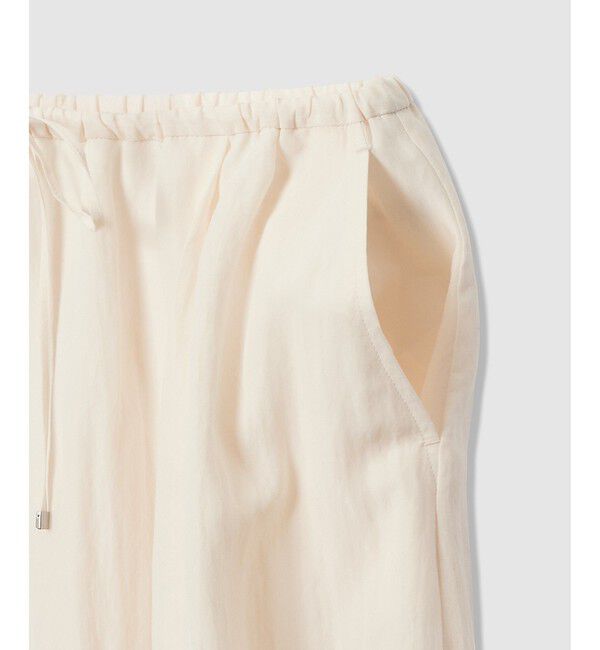 allureville「フィブリルポプリンバルーンパンツ」|チノ|