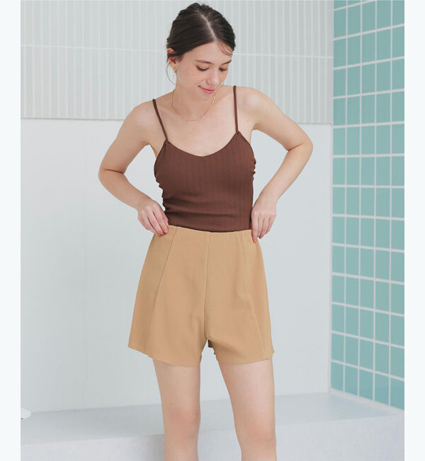 SEA DRESS「ハイウエストシンプルショートパンツ」|スポーツ|