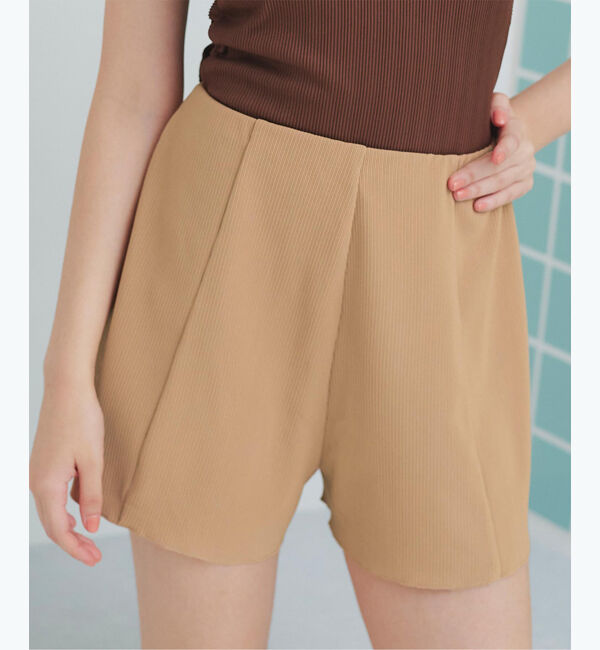 SEA DRESS「ハイウエストシンプルショートパンツ」|スポーツ|