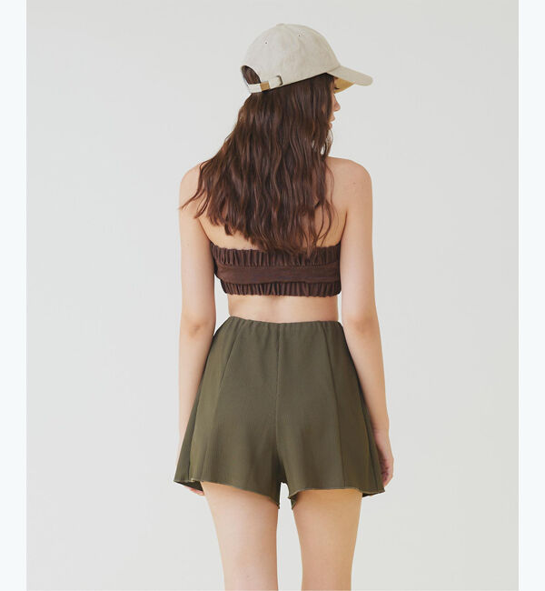 SEA DRESS「ハイウエストシンプルショートパンツ」|スポーツ|