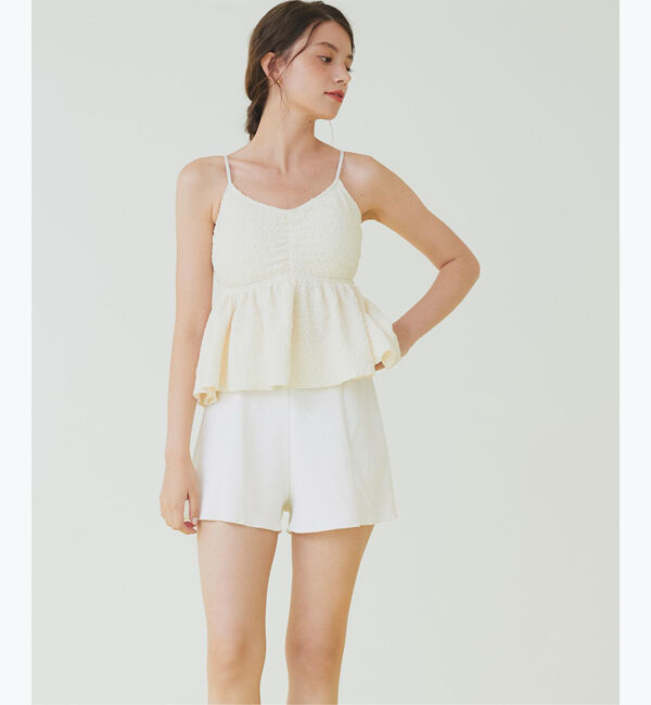 SEA DRESS「ハイウエストシンプルショートパンツ」|スポーツ|