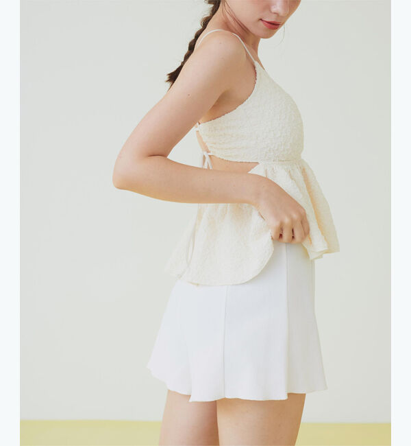 SEA DRESS「ハイウエストシンプルショートパンツ」|スポーツ|