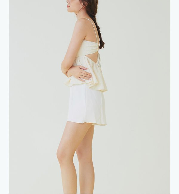 SEA DRESS「ハイウエストシンプルショートパンツ」|スポーツ|