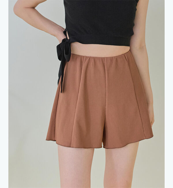 SEA DRESS「ハイウエストシンプルショートパンツ」|スポーツ|