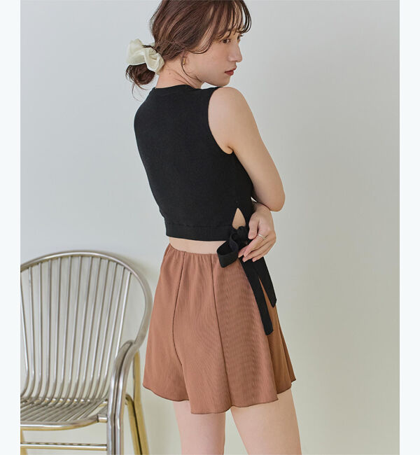 SEA DRESS「ハイウエストシンプルショートパンツ」|スポーツ|