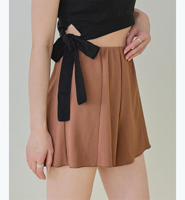 SEA DRESS「ハイウエストシンプルショートパンツ」|スポーツ|