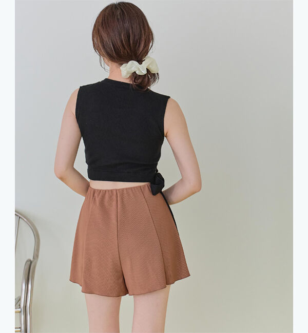 SEA DRESS「ハイウエストシンプルショートパンツ」|スポーツ|