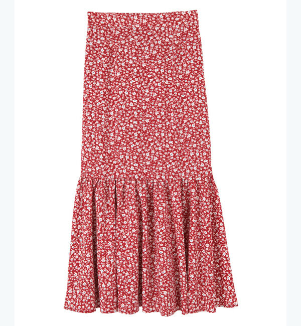 titivate「花柄マーメイドスカート」|スカート|