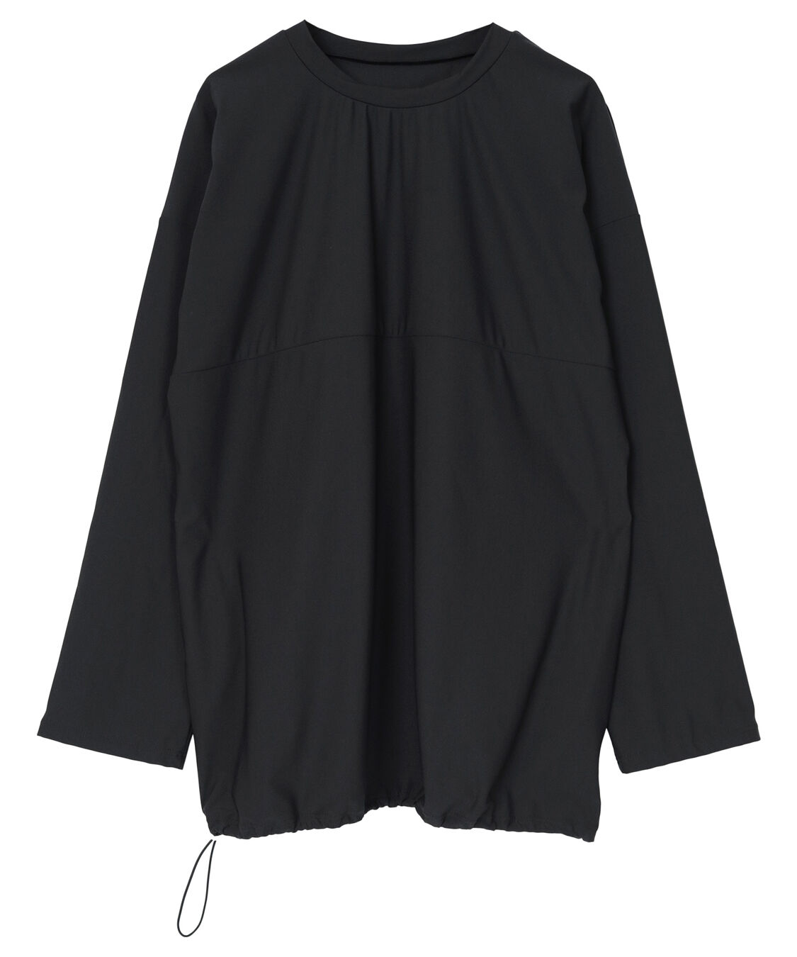 SEA DRESS「サスティナブルドロストラッシュガード」|ビキニトップス|ブラック