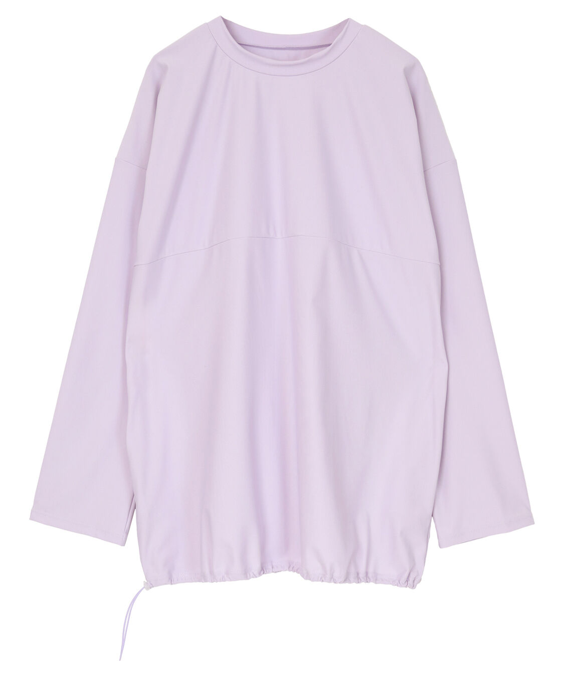 SEA DRESS「サスティナブルドロストラッシュガード」|ビキニトップス|ライトパープル