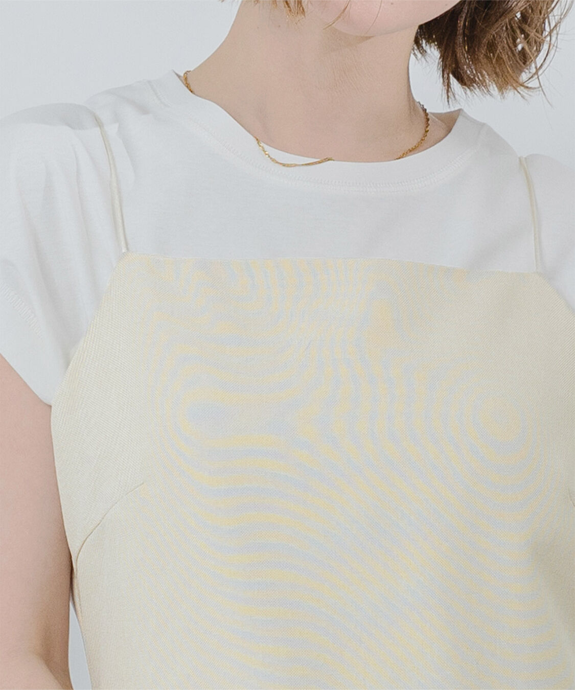 ur's「リネンライクIラインキャミワンピース」|ワンピース|