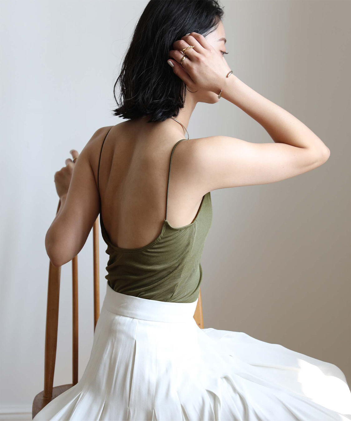 ur's「カップ付シンプルキャミソール/水陸両用」|キャミソール|