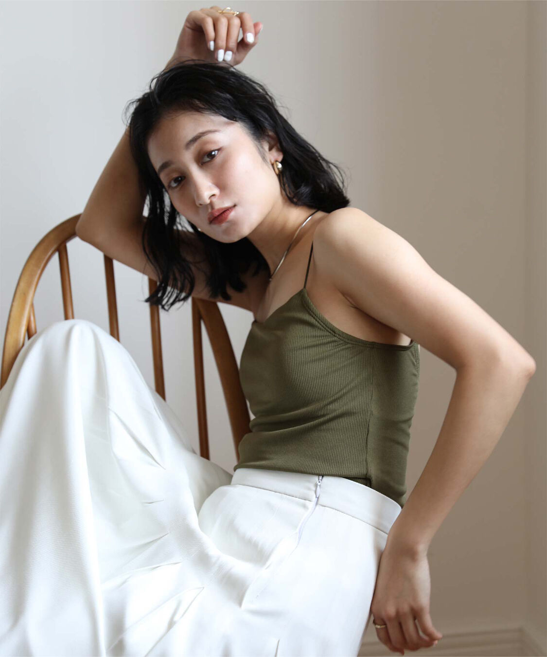 ur's「カップ付シンプルキャミソール/水陸両用」|キャミソール|