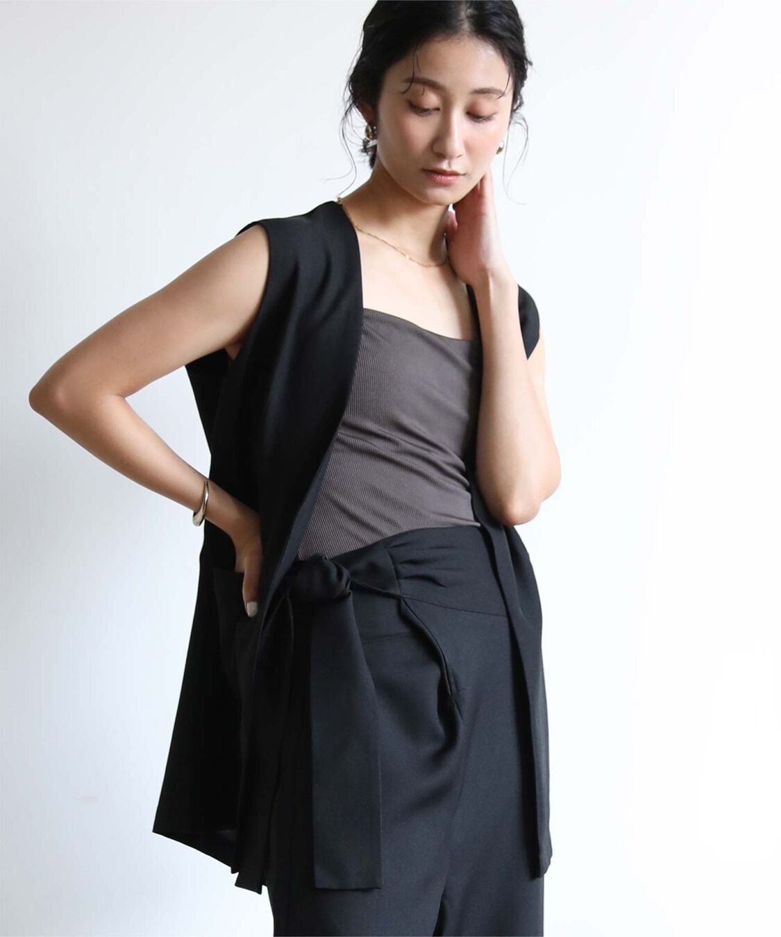 ur's「カップ付シンプルキャミソール/水陸両用」|キャミソール|