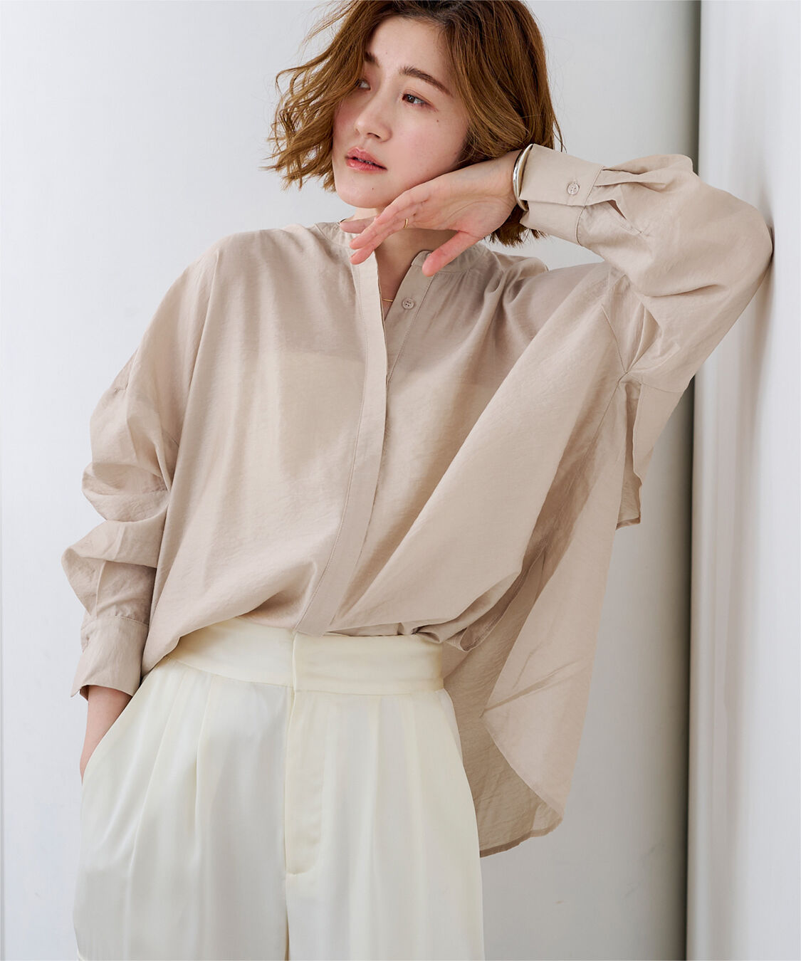 ur's「バックヨークシアーシャツ」|シャツ・ブラウス|