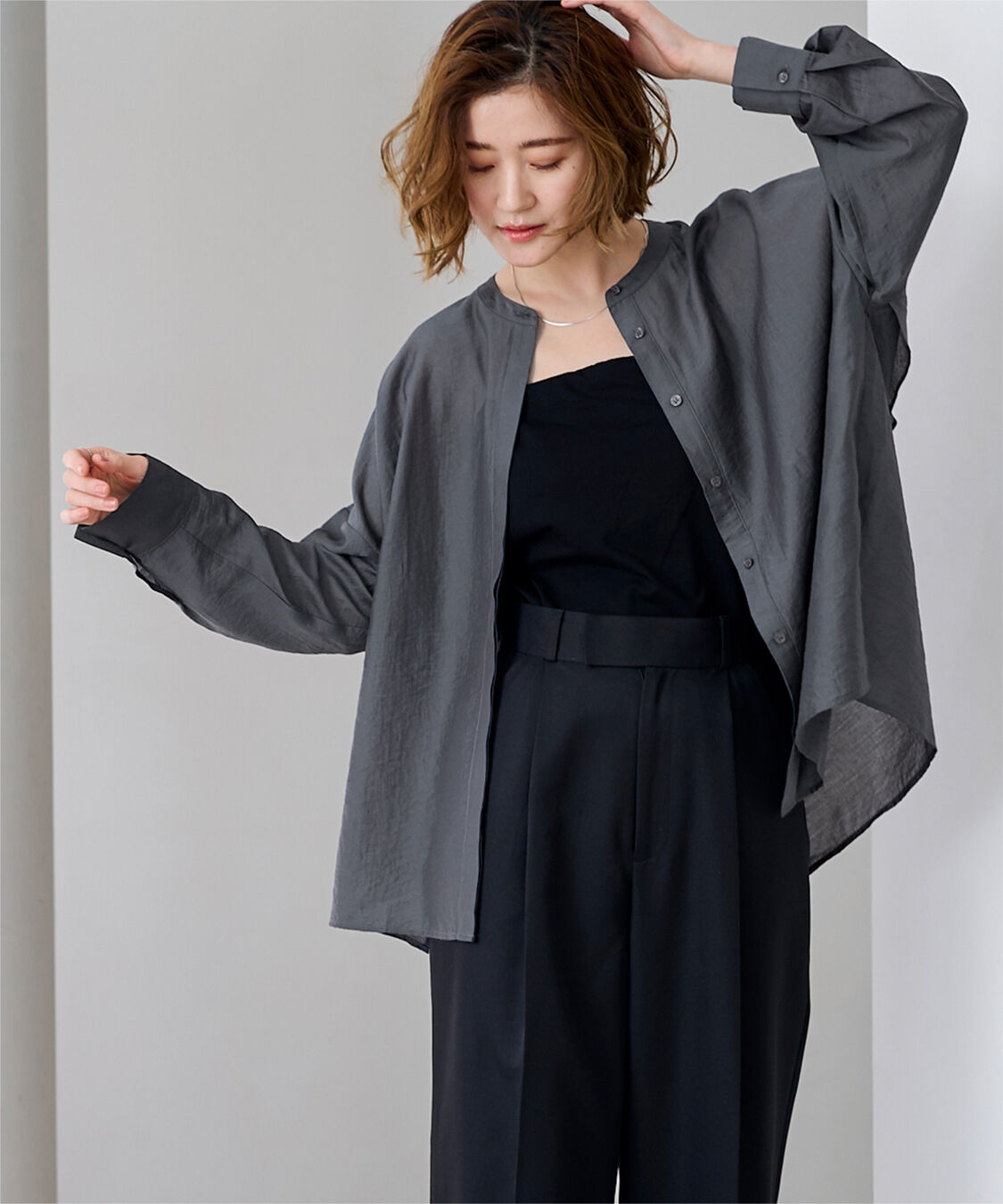 ur's「バックヨークシアーシャツ」|シャツ・ブラウス|