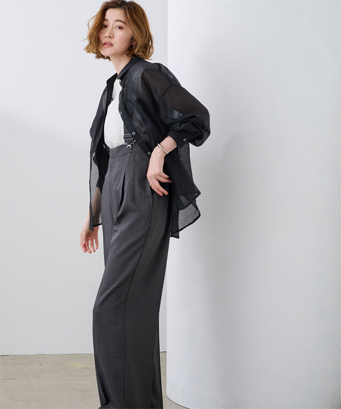 ur's「ダブルポケットシアーシャツ」|シャツ・ブラウス|