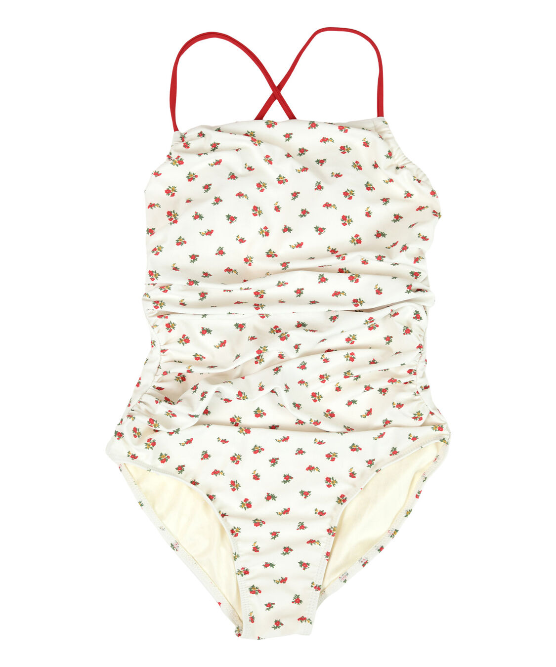 SEA DRESS「サイドギャザーバッククロスデザインワンピース/水着」|ビキニ|