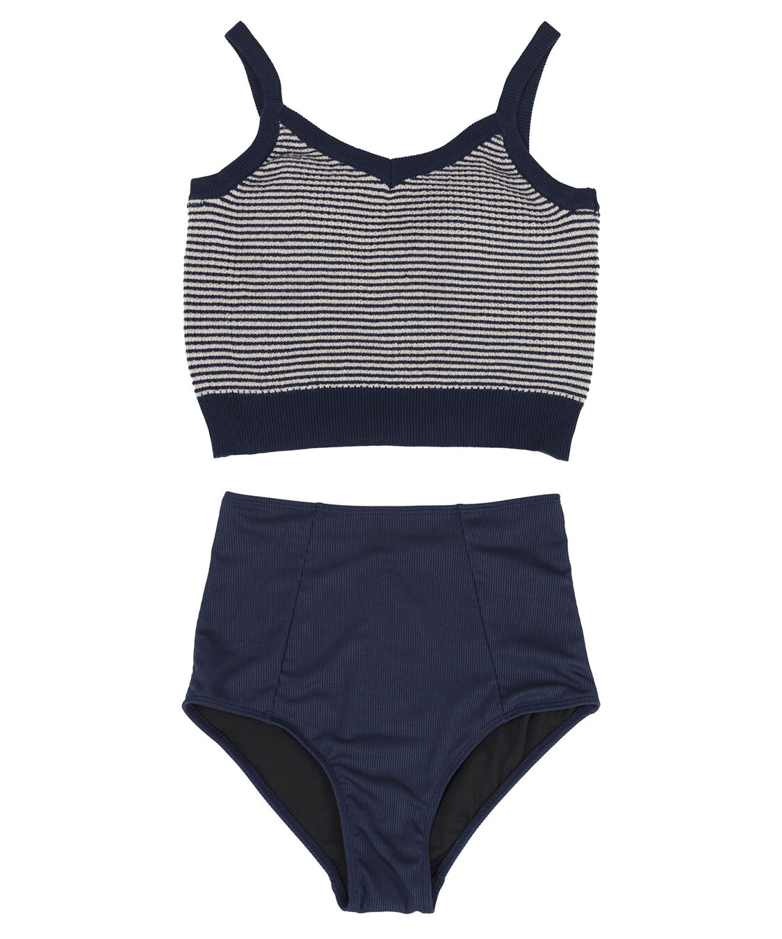 SEA DRESS「Vネックシンプルデザインニットビキニ/水着」|ビキニ|