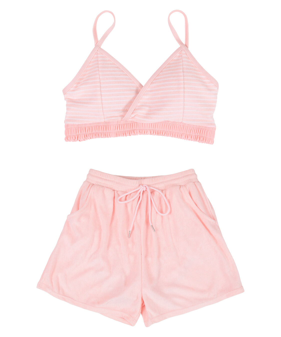 SEA DRESS「パイル地ボーダースポーティービキニ/水着」|ビキニ|