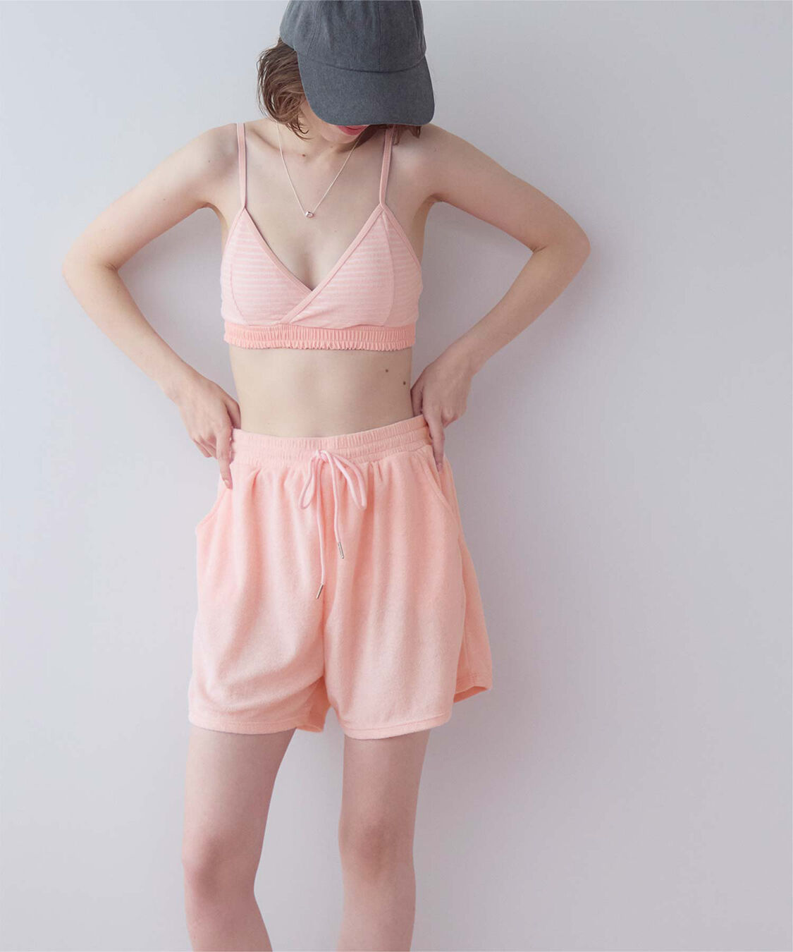 SEA DRESS「パイル地ボーダースポーティービキニ/水着」|ビキニ|