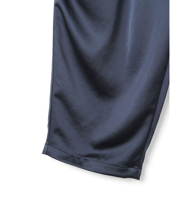 mizuiro ind「mizuiro ind サテンワイドカーゴパンツ」|カーゴ|