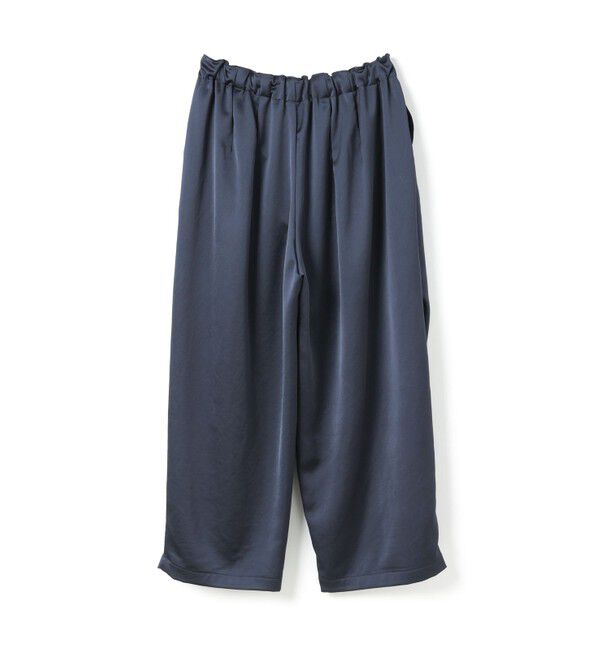 mizuiro ind「mizuiro ind サテンワイドカーゴパンツ」|カーゴ|