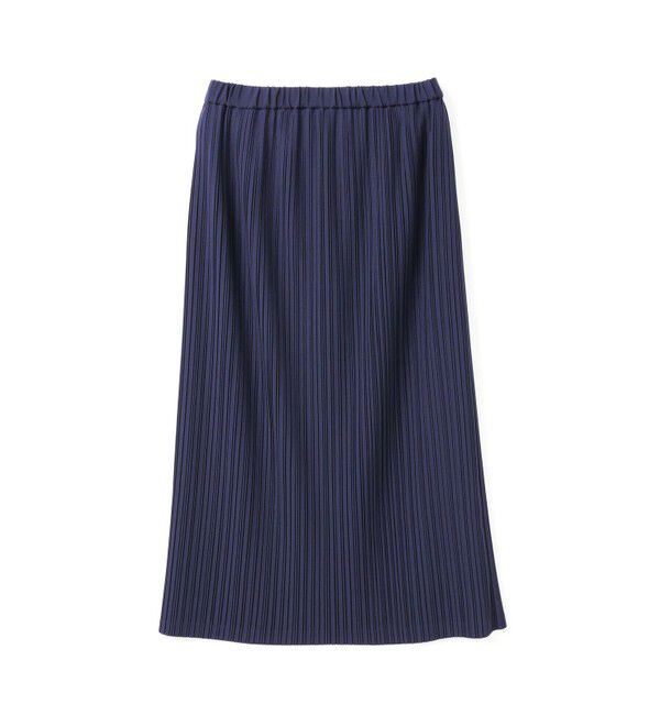 mizuiro ind「mizuiro ind プリーツスカート」|スカート|ネイビー