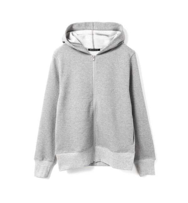 mizuiro ind「mizuiro ind 裏起毛ジップパーカー」|Tシャツ・カットソー|