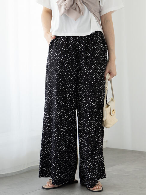 Te chichi TERRASSE「【イージーケア】無地/ドットイージーパンツ」|その他|