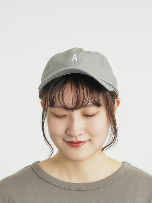 Samansa Mos2「【消臭効果】イニシャル刺繍キャップ」|その他|