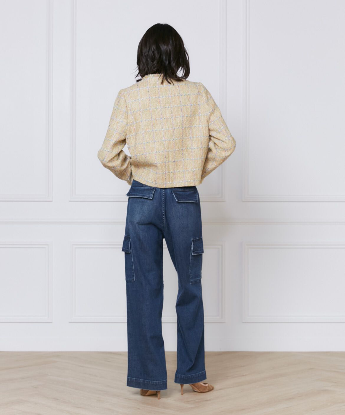 INED「《SUPERIOR CLOSET》別注カーゴデニム《Healthy DENIM》」|カーゴ|