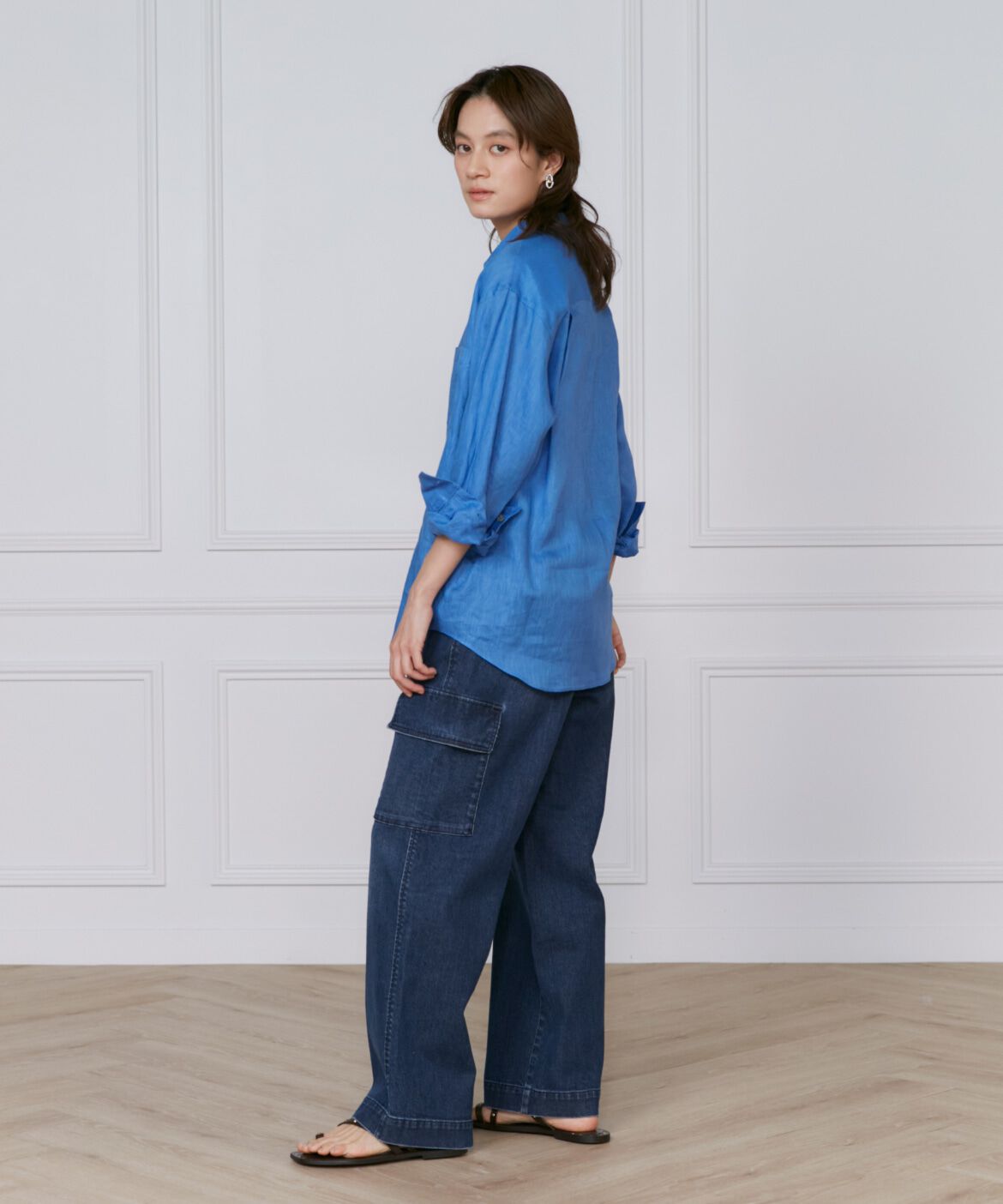 INED「《SUPERIOR CLOSET》別注カーゴデニム《Healthy DENIM》」|カーゴ|