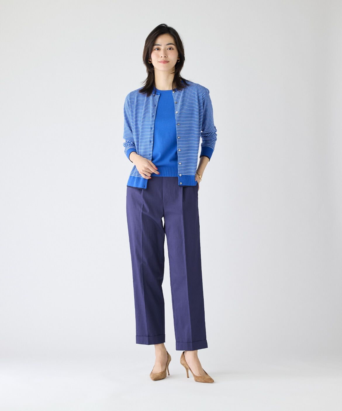 DAY by DAY it&rsquo;s international「ワンタックテーパードパンツ」|スラックス|