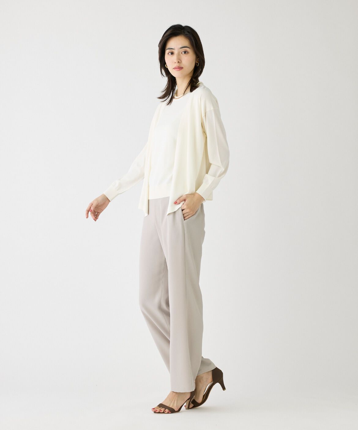 DAY by DAY it&rsquo;s international「バックサテンストレートパンツ」|その他|