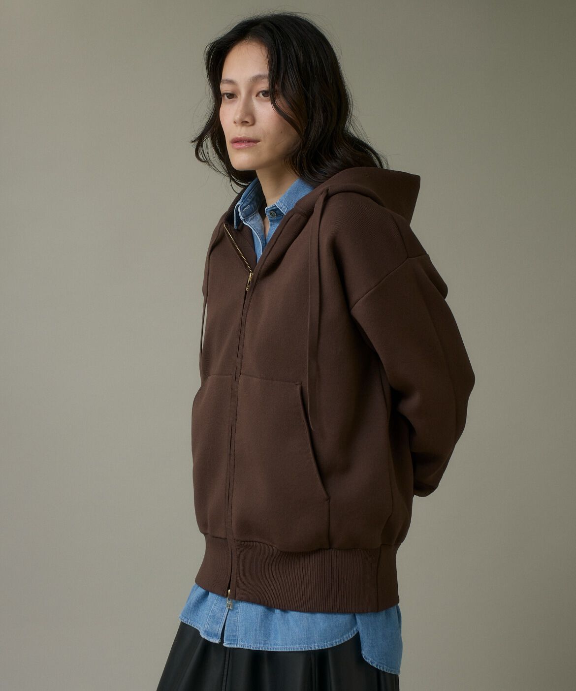 DAY by DAY it&rsquo;s international「ジップアップフーディ」|ニット・セーター|