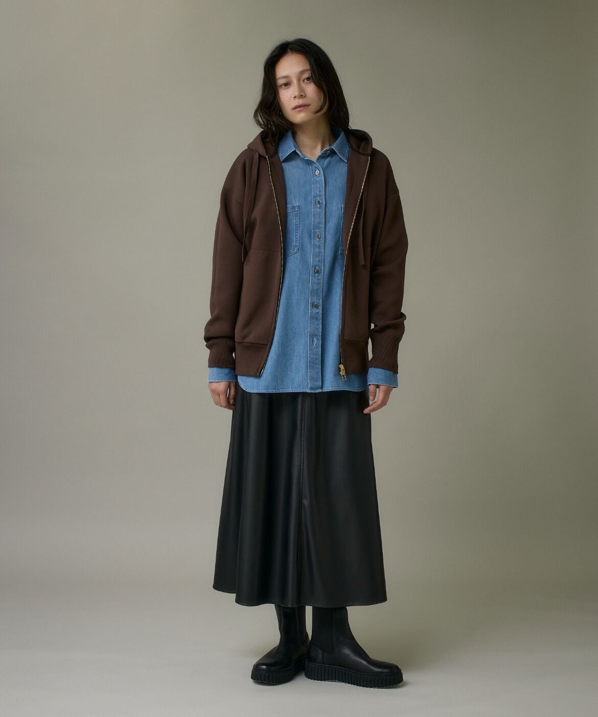 DAY by DAY it&rsquo;s international「ジップアップフーディ」|ニット・セーター|