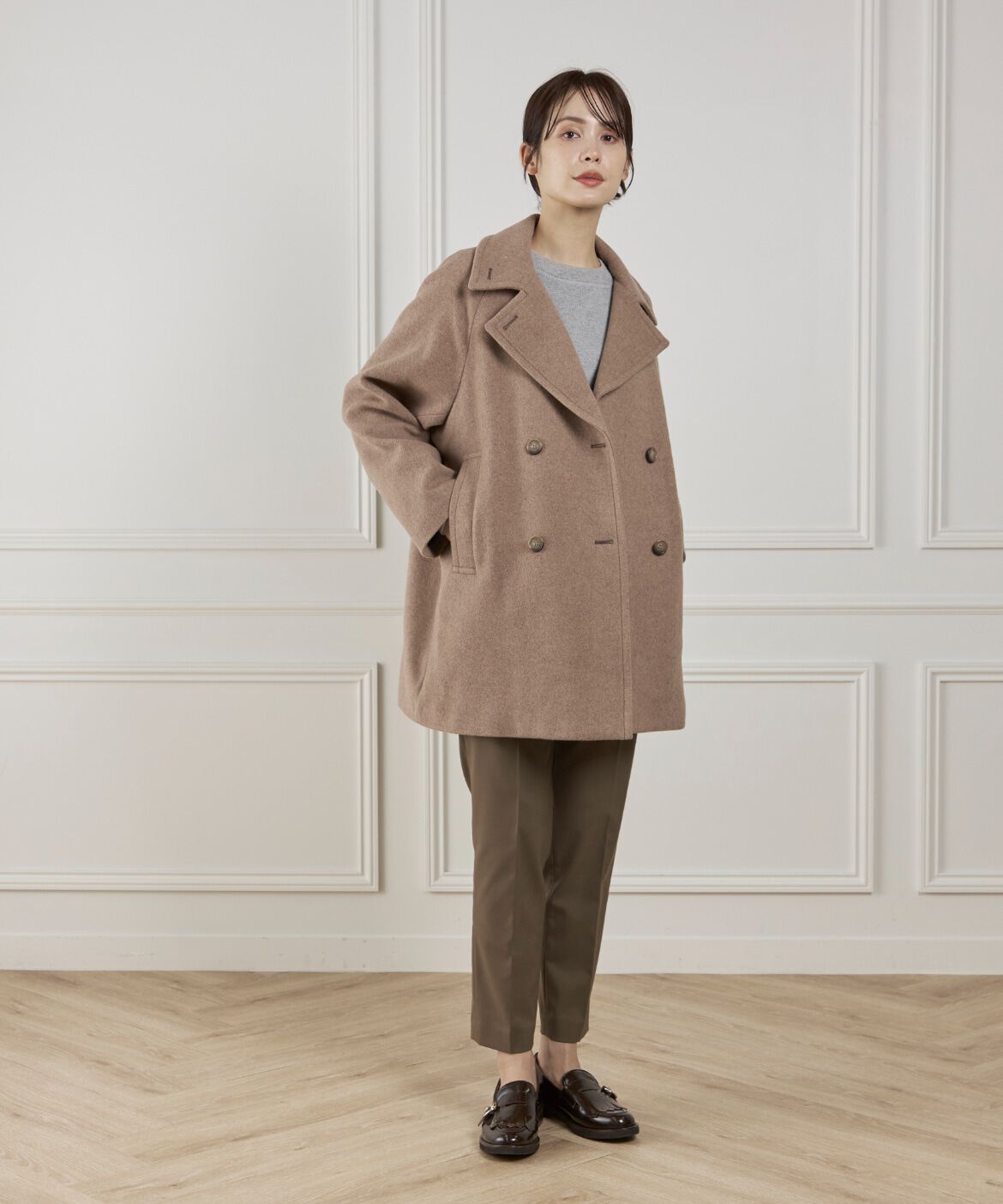 DAY by DAY it&rsquo;s international「スペリオルメルトンPコート」|ピーコート|
