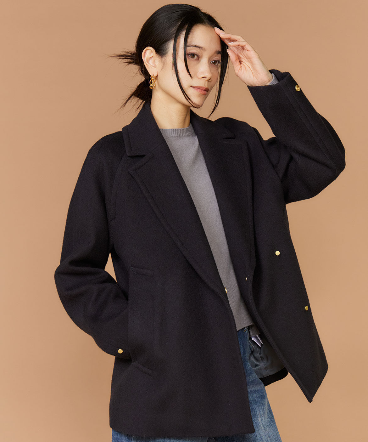 INED「Pコート」|ピーコート|