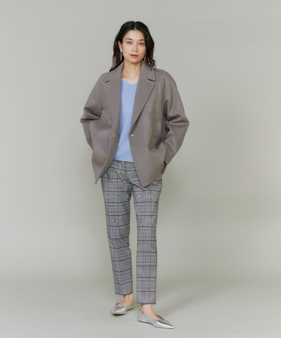 INED「Pコート」|ピーコート|