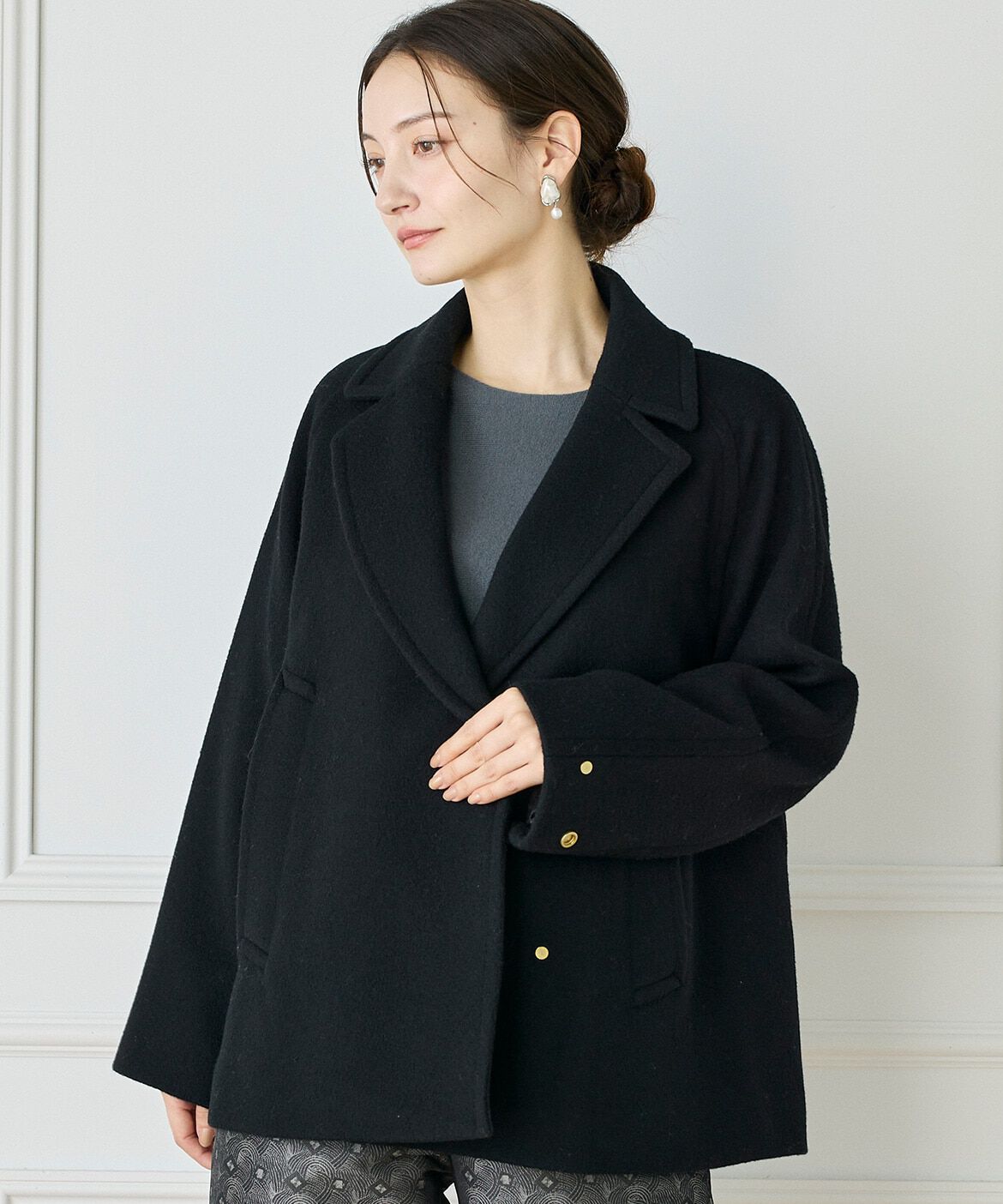 INED「Pコート」|ピーコート|