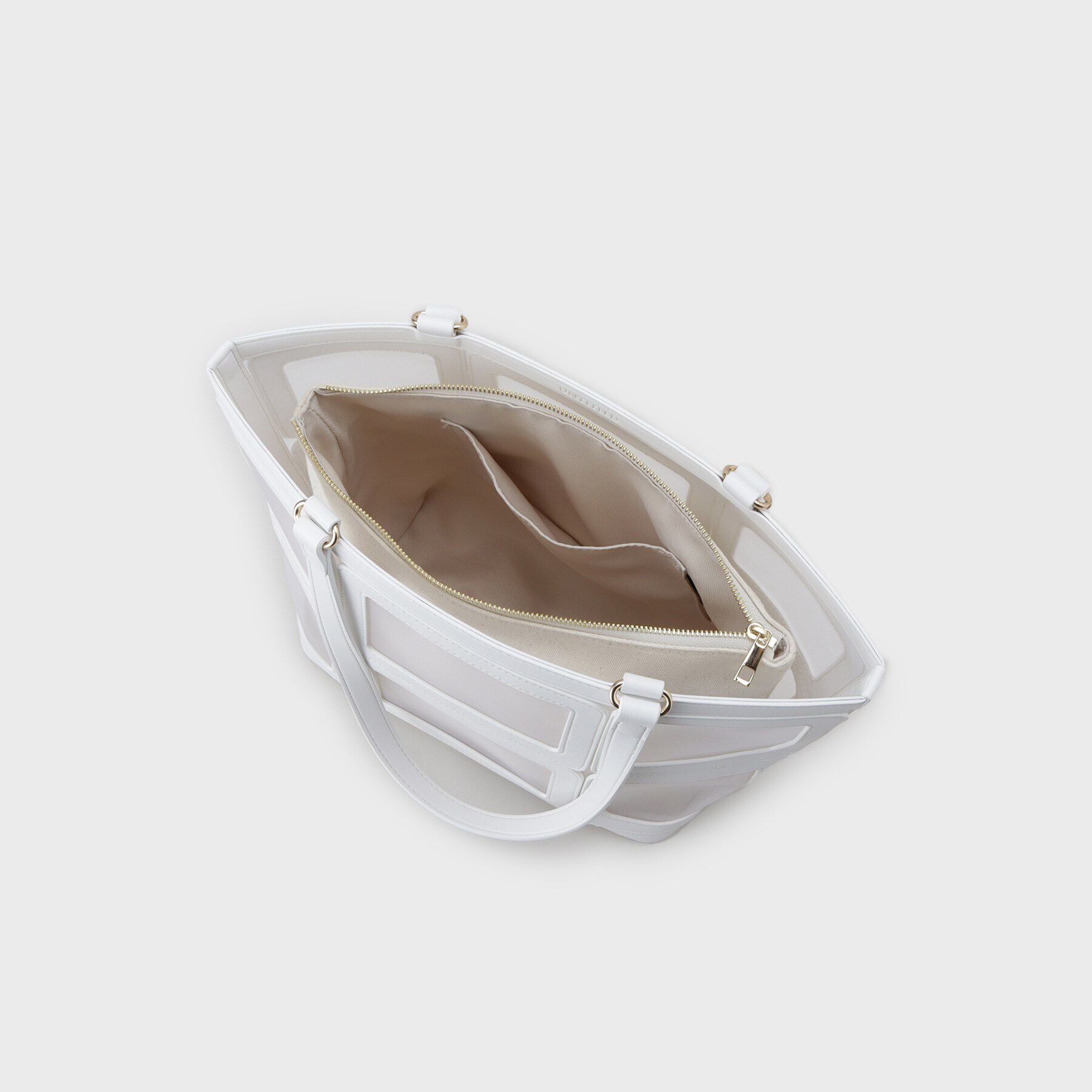 UNTITLED「チュールカットワークトート」|トートバッグ|