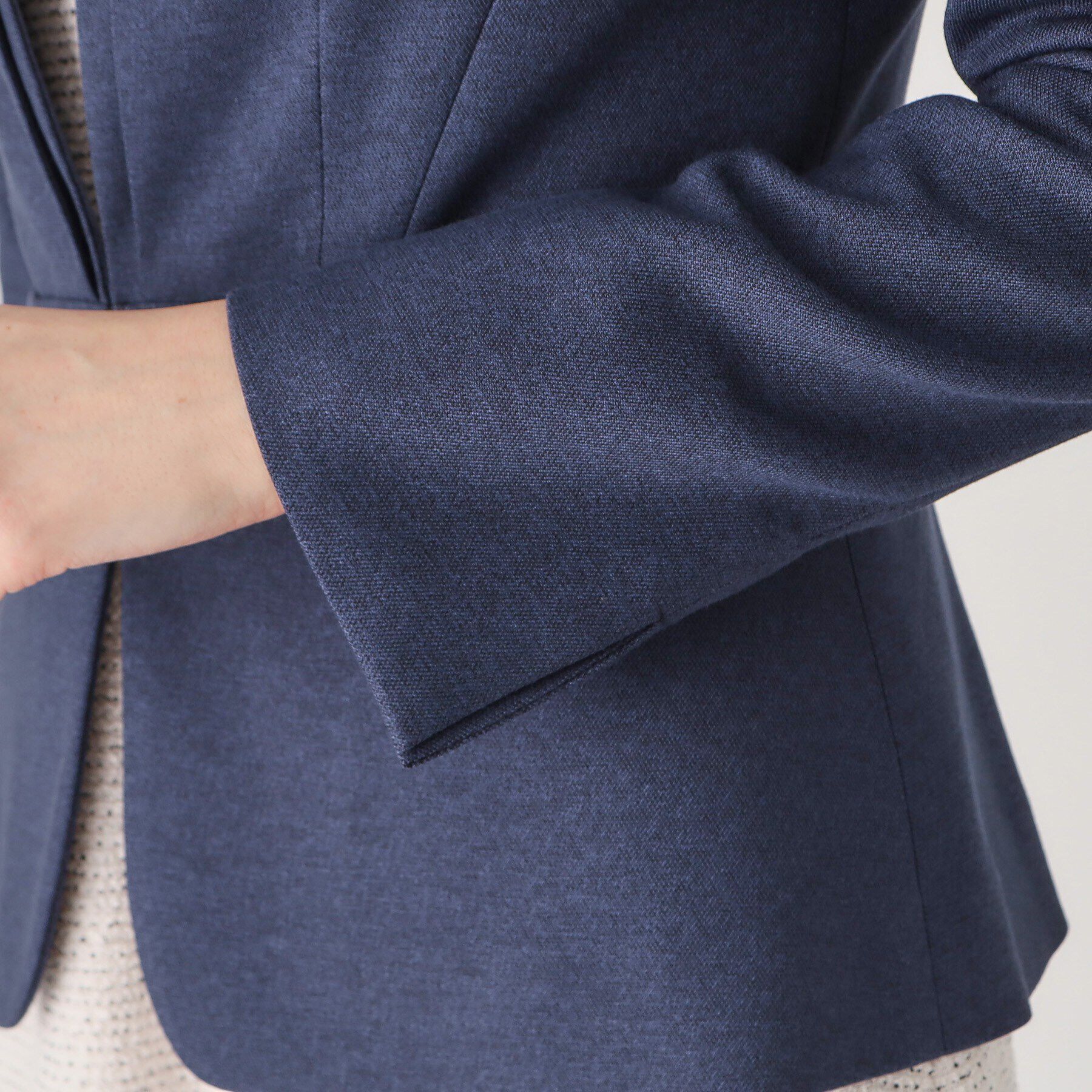 COUP DE CHANCE「【洗える／日本製／スーツ可】ノーカラージャケット」|テーラードジャケット|