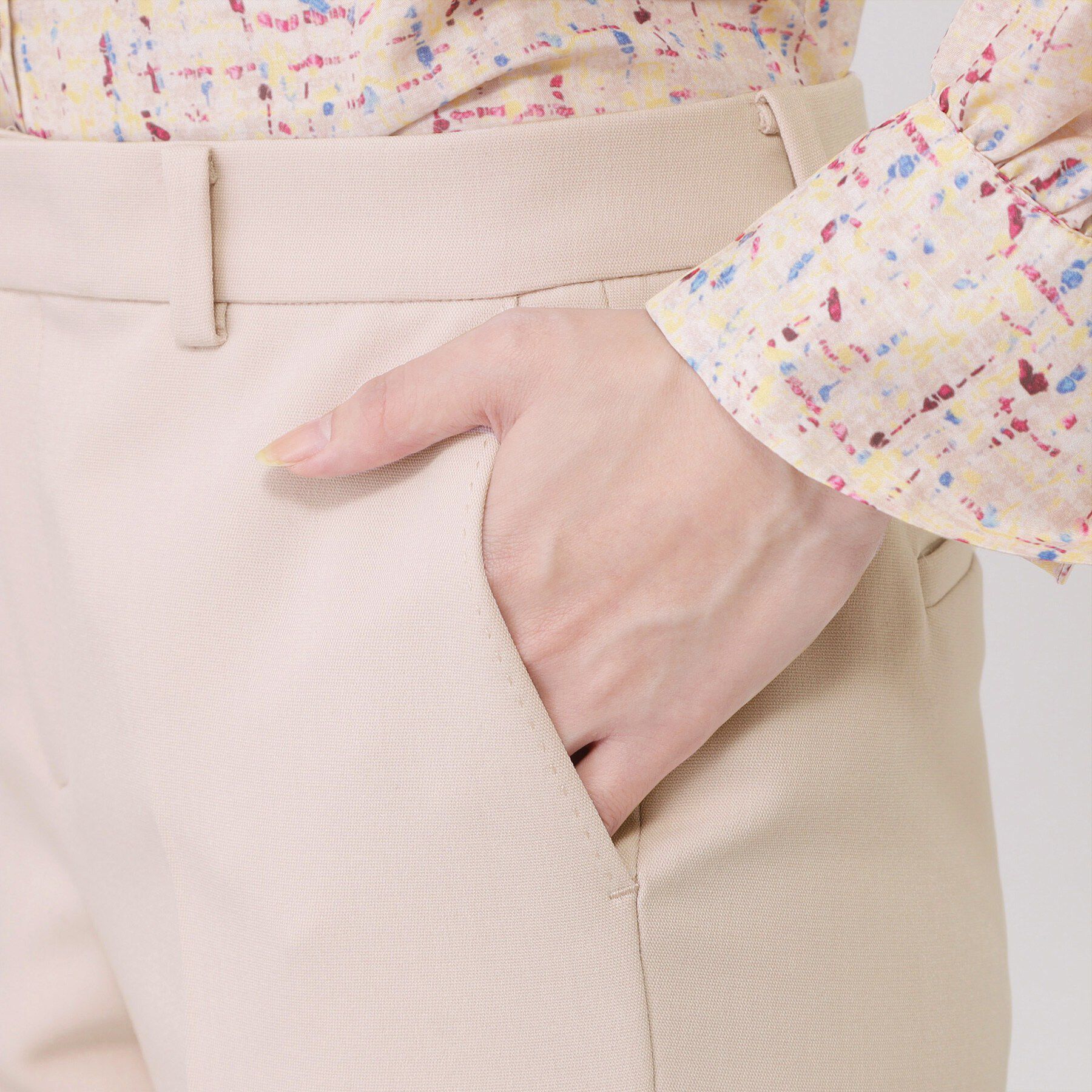 COUP DE CHANCE「【手洗い可／日本製／スーツ可】センタープレス ストレートパンツ」|その他|