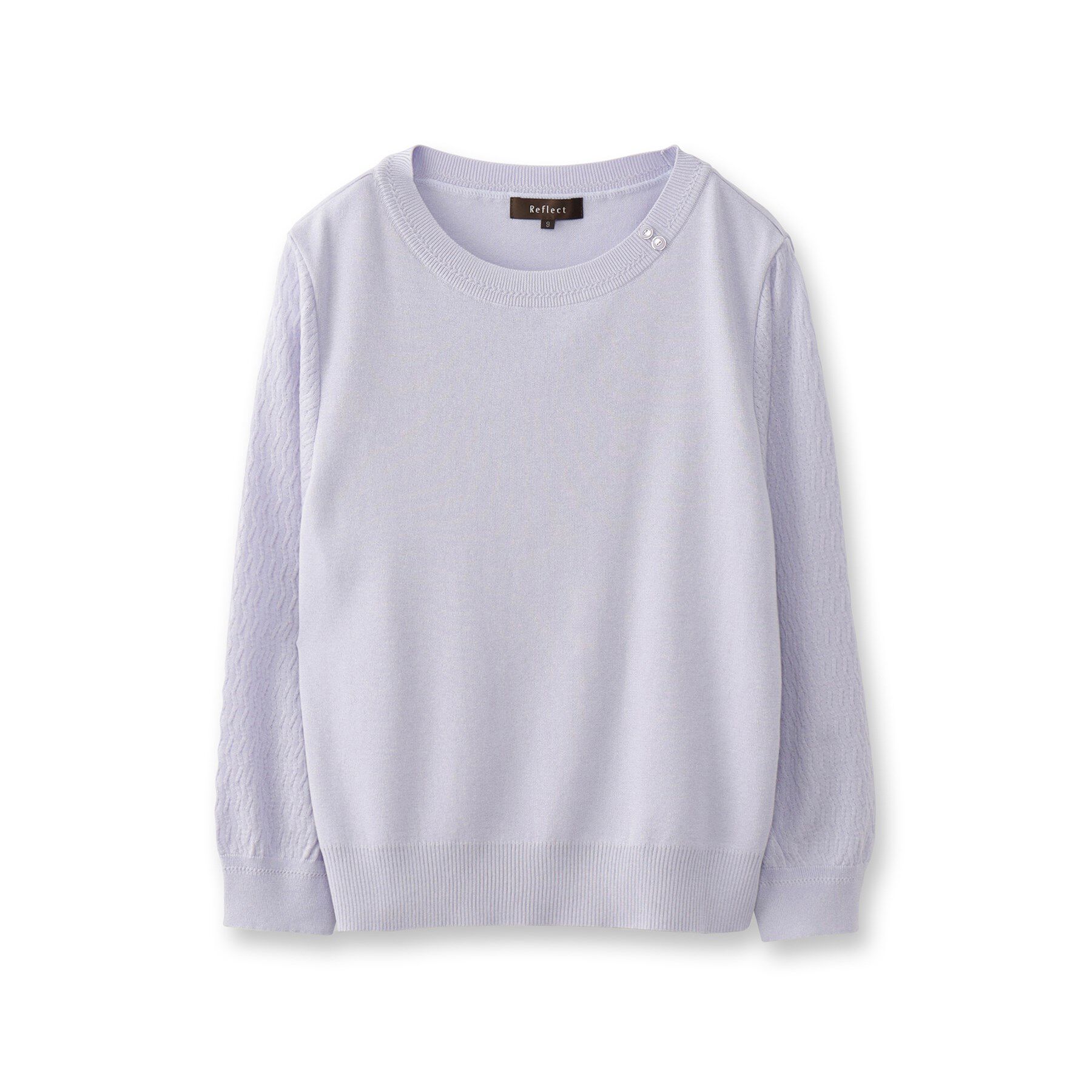 Reflect「【WEB先行カラーあり／洗える】パフスリーブニット」|ニット・セーター|