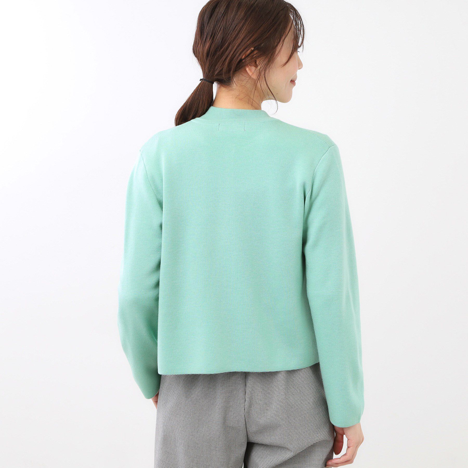 Reflect「【選べる5色／アンサンブル可】クルーネックカーディガン」|カーディガン|