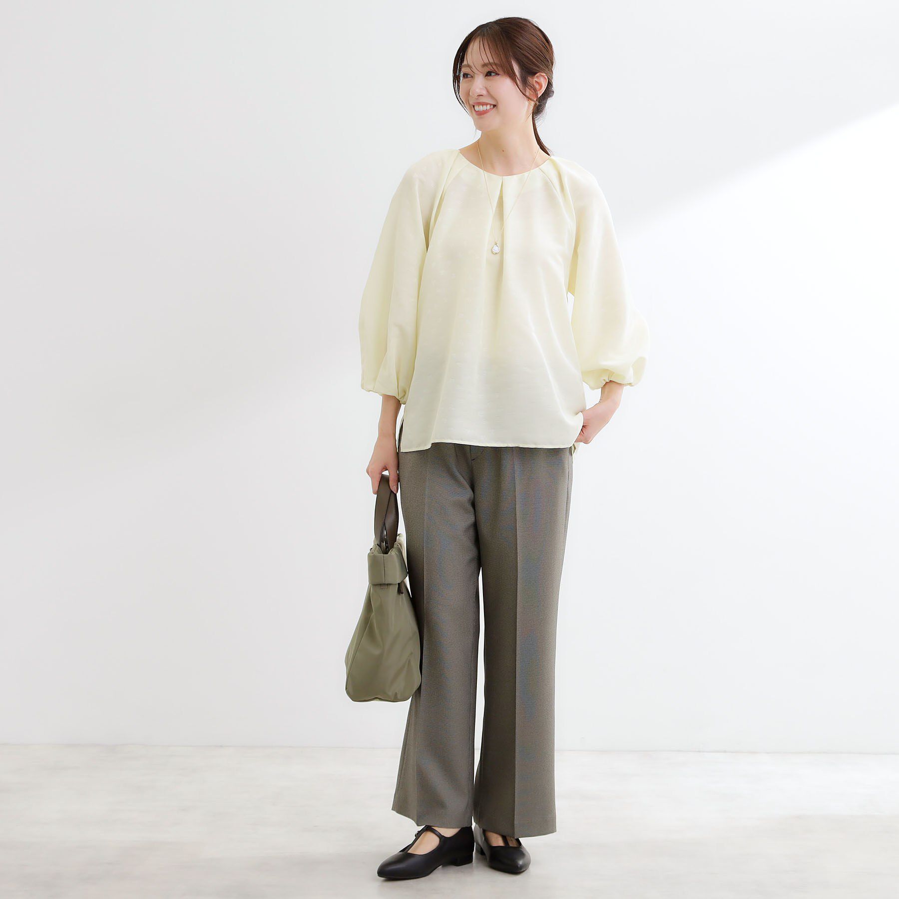 Reflect「【ウエスト総ゴム】チェック柄イージーワイドパンツ」|その他|