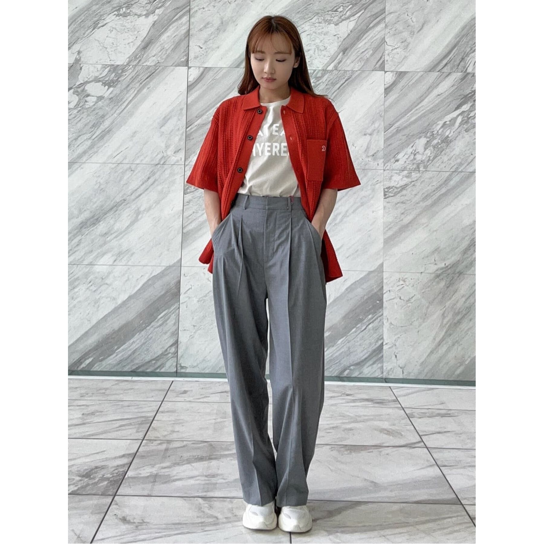 DRESSTERIOR「◆【Safari5月号掲載】オーガニックコットン キューバニットシャツ」|ニット・セーター|